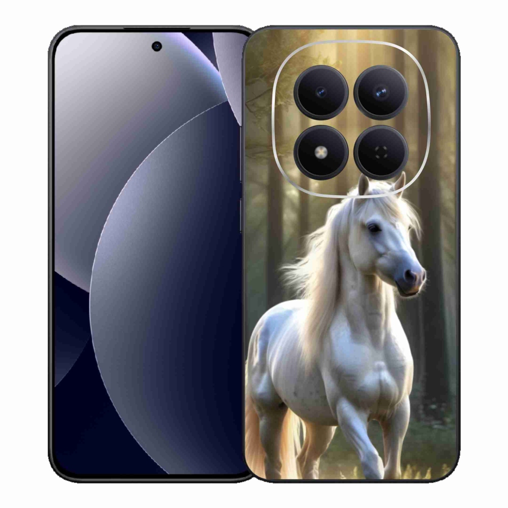 Gélový kryt mmCase na Xiaomi Redmi Note 15 Pro 5G - biely kôň 3