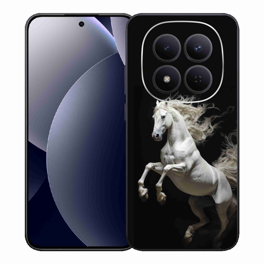 Gélový kryt mmCase na Xiaomi Redmi Note 15 Pro 5G - biely kôň 4