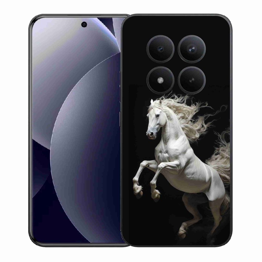 Gélový kryt mmCase na Xiaomi Redmi Note 15 Pro+ 5G/Xiaomi Poco M8 Pro 5G - biely kôň 4