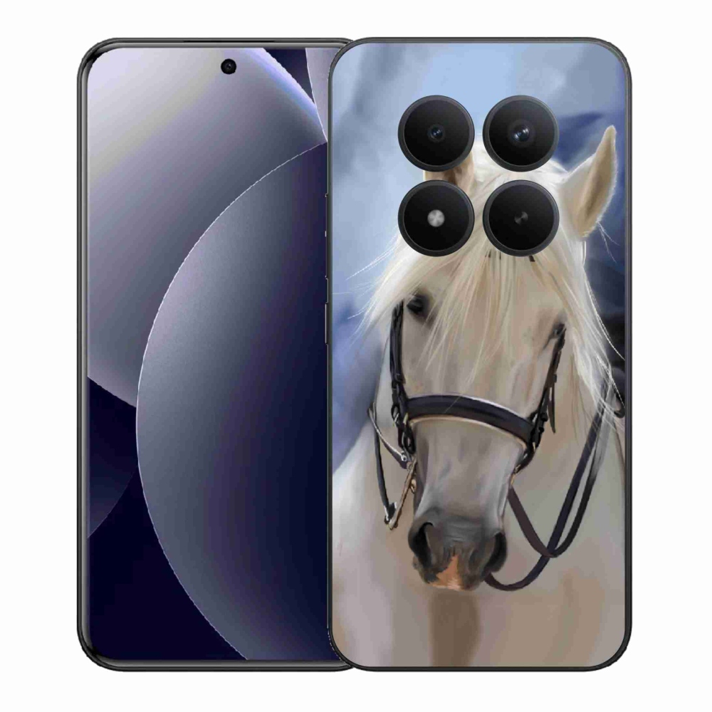 Gélový kryt mmCase na Xiaomi Redmi Note 15 Pro+ 5G/Xiaomi Poco M8 Pro 5G - biely kôň