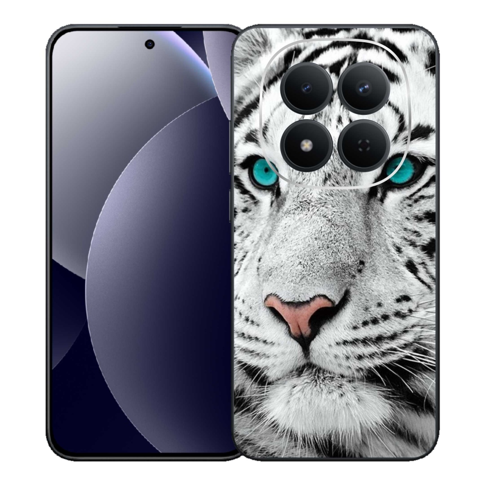Gélový kryt mmCase na Xiaomi Redmi Note 15 Pro 5G - biely tiger