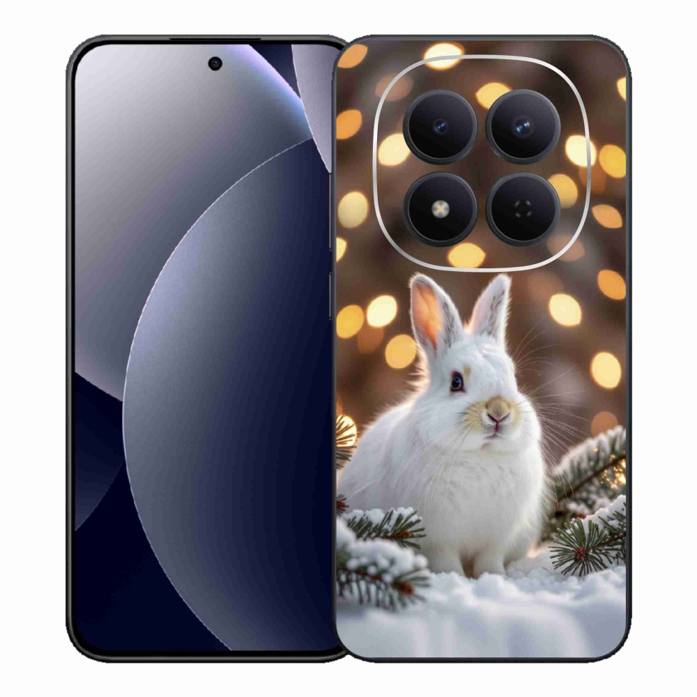 Gélový kryt mmCase na Xiaomi Redmi Note 15 Pro 5G - biely zajac