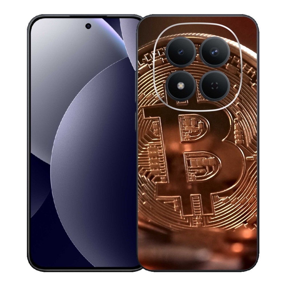 Gélový kryt mmCase na Xiaomi Redmi Note 15 Pro 5G - bitcoin