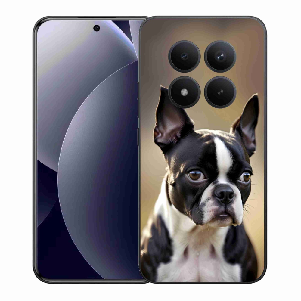 Gélový kryt mmCase na Xiaomi Redmi Note 15 Pro+ 5G - bostonský teriér
