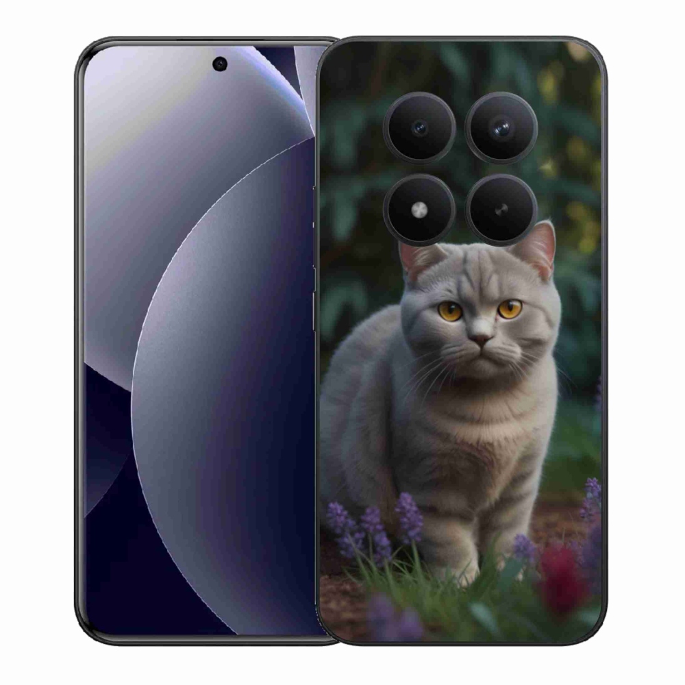 Gélový kryt mmCase na Xiaomi Redmi Note 15 Pro+ 5G/Xiaomi Poco M8 Pro 5G - britská mačka