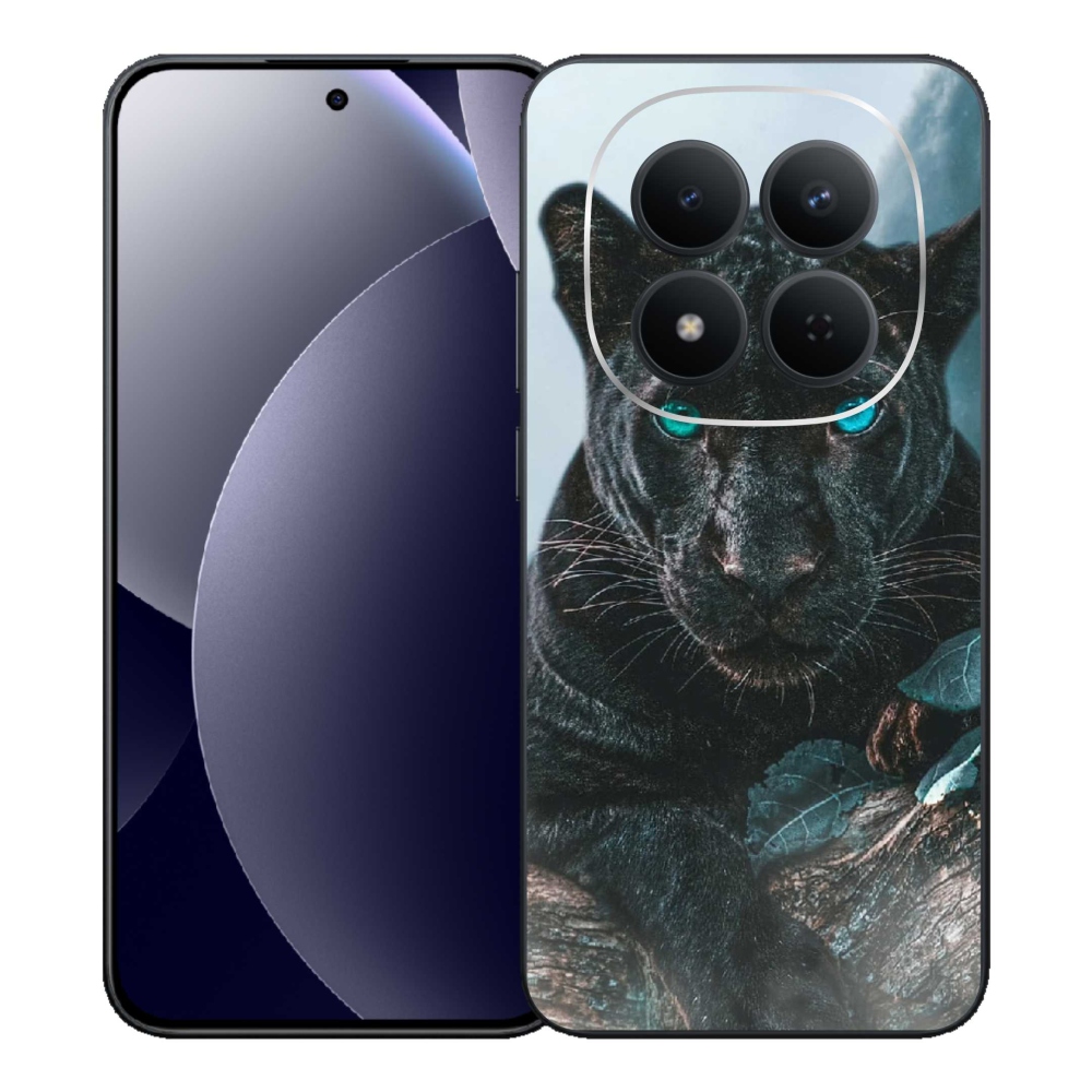 Gélový kryt mmCase na Xiaomi Redmi Note 15 Pro 5G - čierny panter