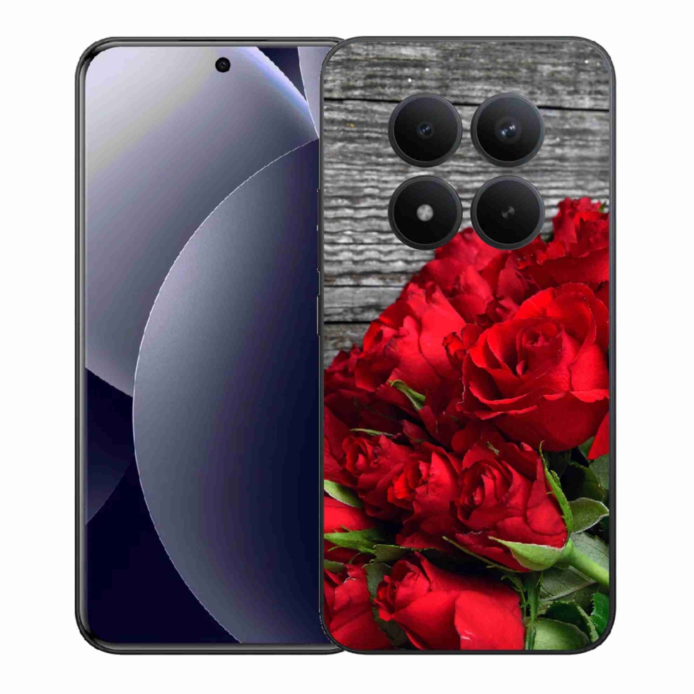Gélový kryt mmCase na Xiaomi Redmi Note 15 Pro+ 5G/Xiaomi Poco M8 Pro 5G - červené ruže