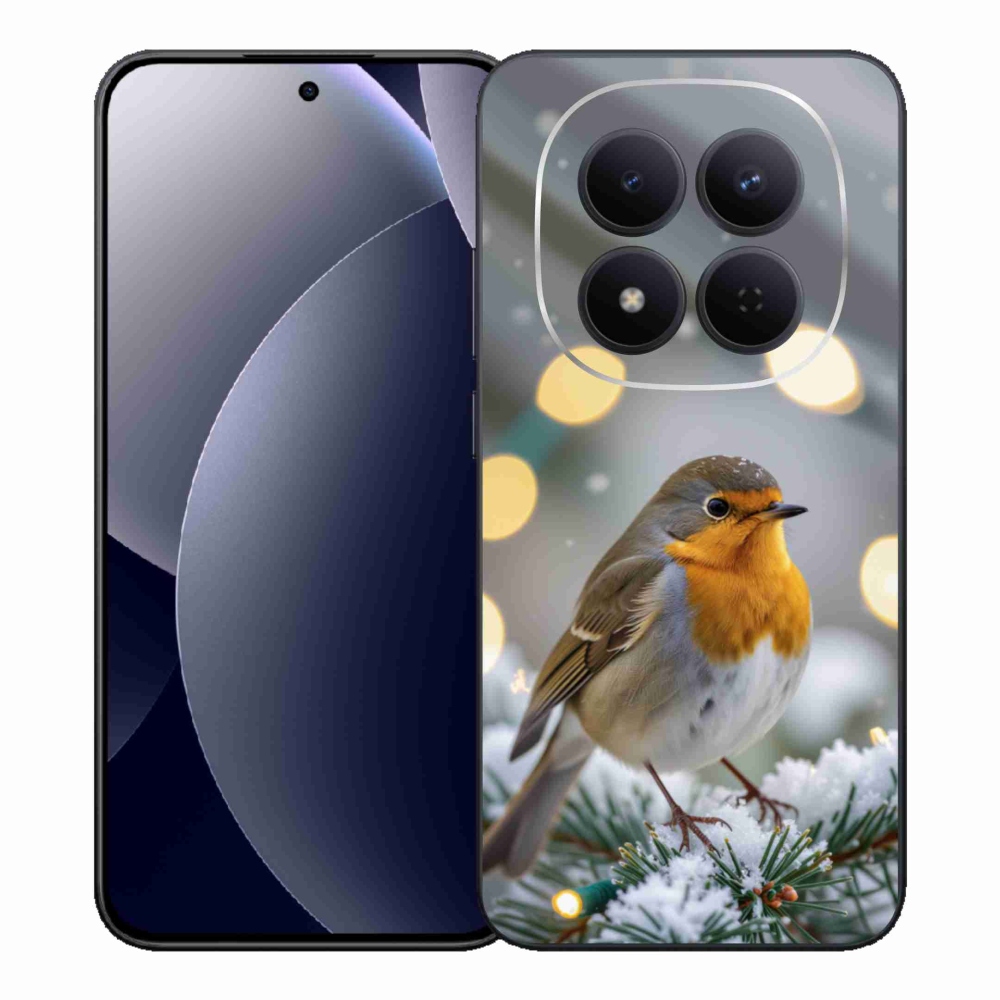 Gélový kryt mmCase na Xiaomi Redmi Note 15 Pro 5G - červienka v zime