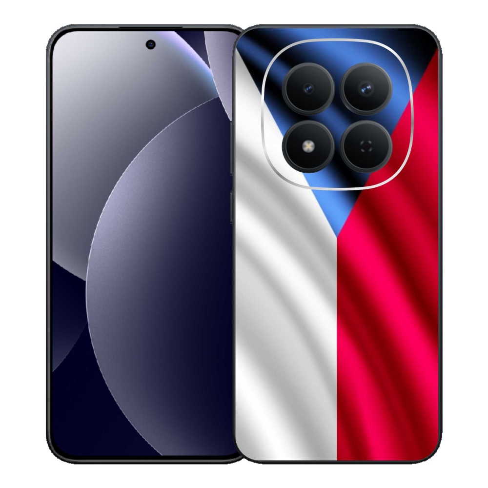 Gélový kryt mmCase na Xiaomi Redmi Note 15 Pro 5G - česká vlajka