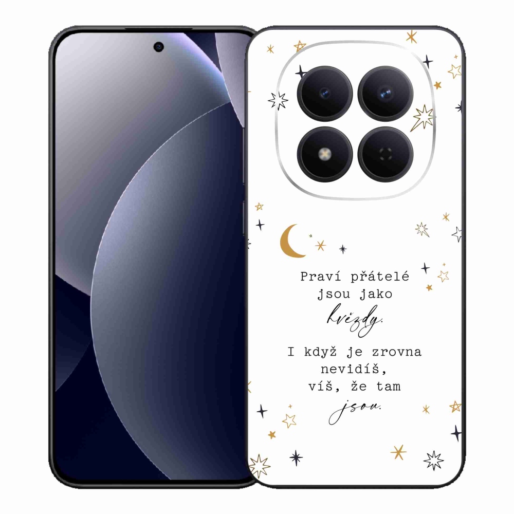 Gélový kryt mmCase na Xiaomi Redmi Note 15 Pro 5G - citát 6 biele pozadie