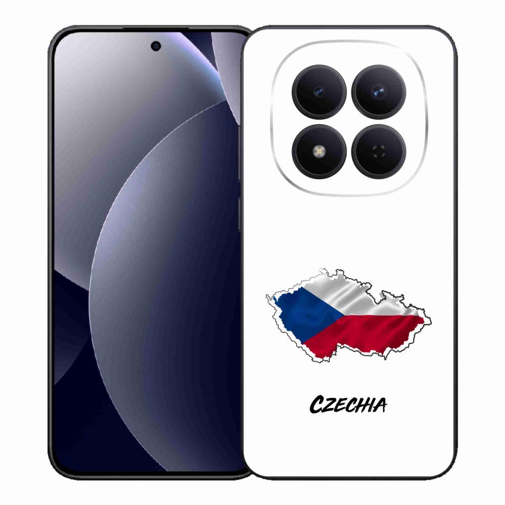 Gélový kryt mmCase na Xiaomi Redmi Note 15 Pro 5G - Czechia biele pozadie