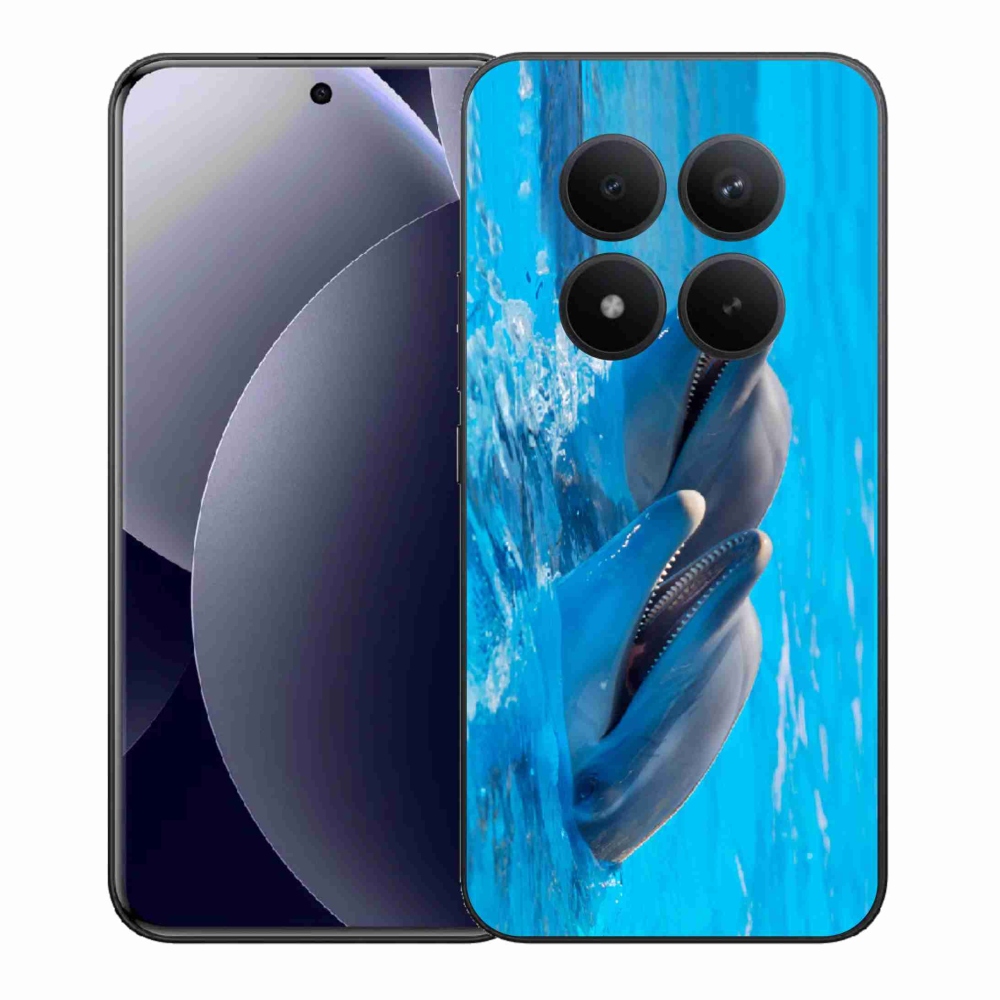 Gélový kryt mmCase na Xiaomi Redmi Note 15 Pro+ 5G/Xiaomi Poco M8 Pro 5G - delfíny