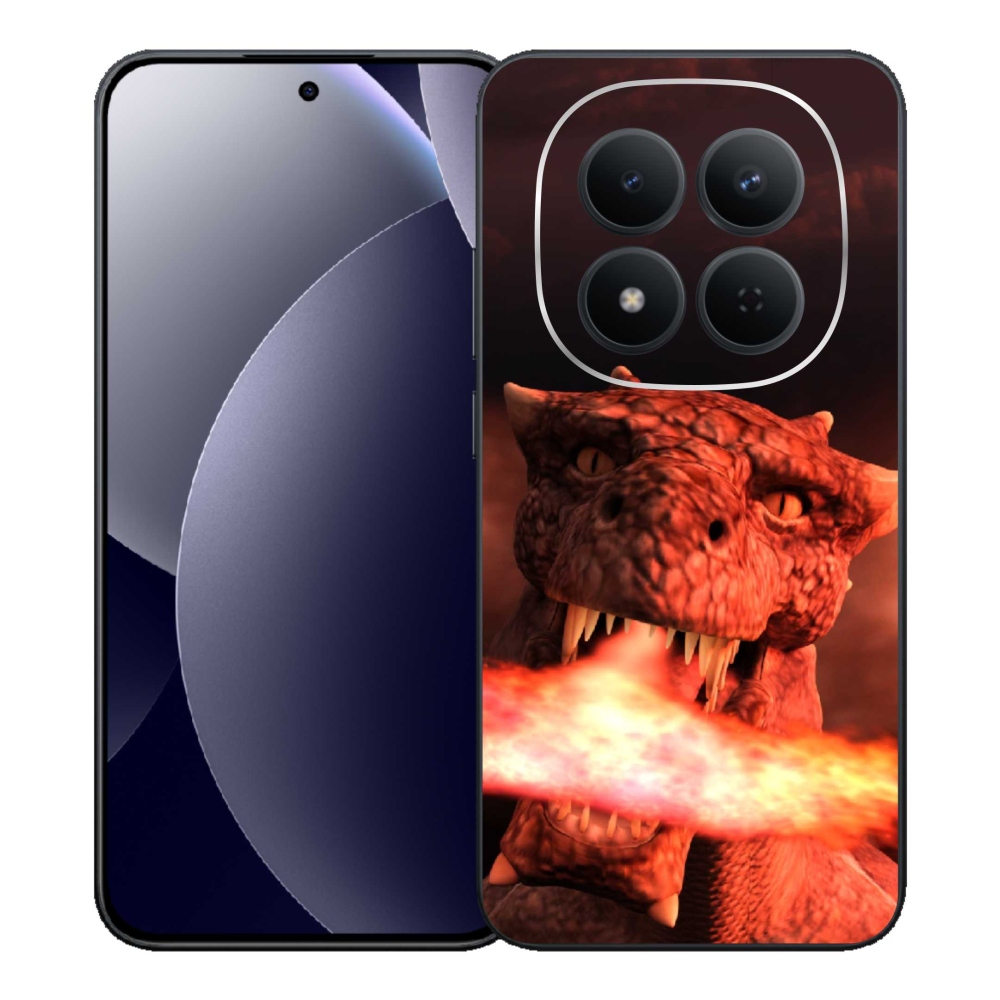 Gélový kryt mmCase na Xiaomi Redmi Note 15 Pro 5G - drak