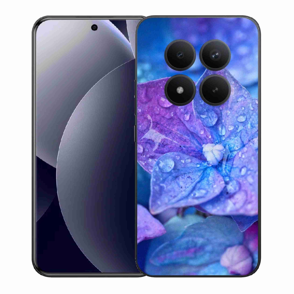 Gélový kryt mmCase na Xiaomi Redmi Note 15 Pro+ 5G/Xiaomi Poco M8 Pro 5G - fialový kvet