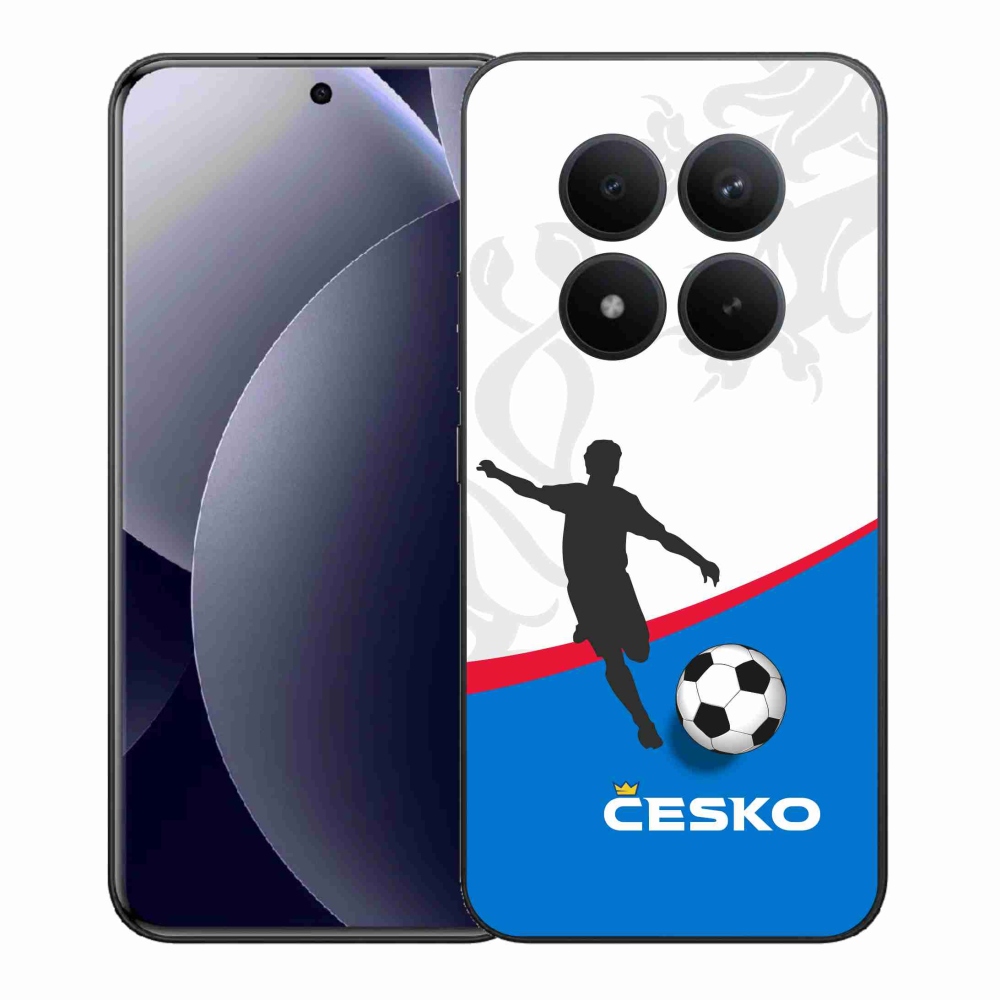 Gélový kryt mmCase na Xiaomi Redmi Note 15 Pro+ 5G/Xiaomi Poco M8 Pro 5G - futbal Česko 1