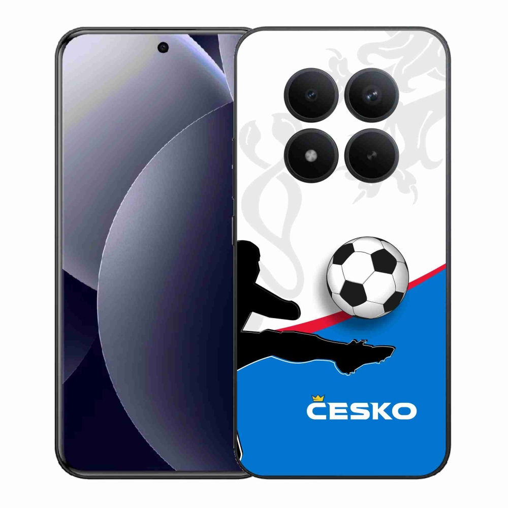 Gélový kryt mmCase na Xiaomi Redmi Note 15 Pro+ 5G/Xiaomi Poco M8 Pro 5G - futbal Česko 3