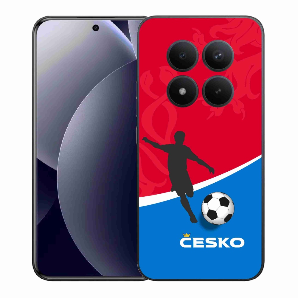 Gélový kryt mmCase na Xiaomi Redmi Note 15 Pro+ 5G/Xiaomi Poco M8 Pro 5G - futbal Česko