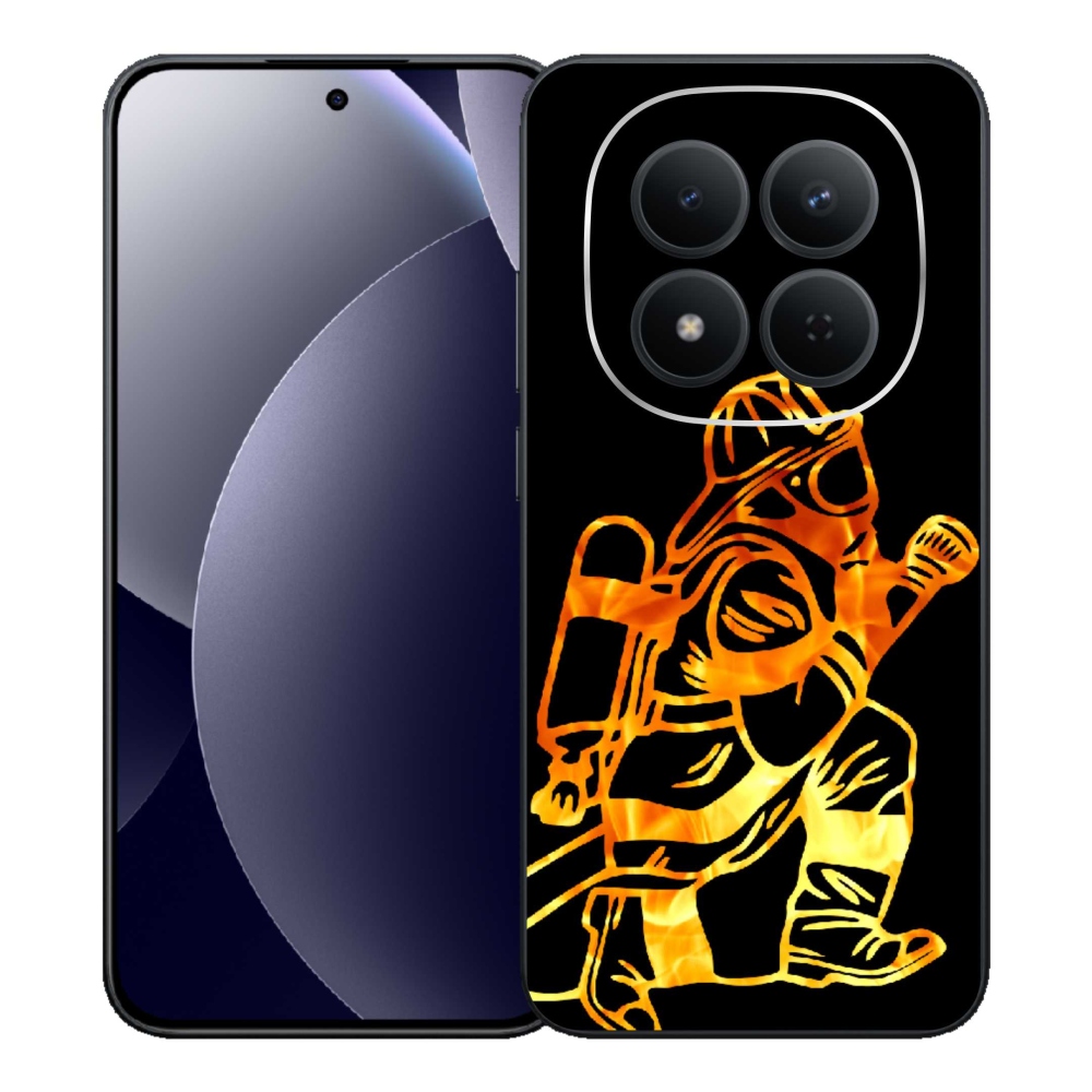 Gélový kryt mmCase na Xiaomi Redmi Note 15 Pro 5G - hasič 1
