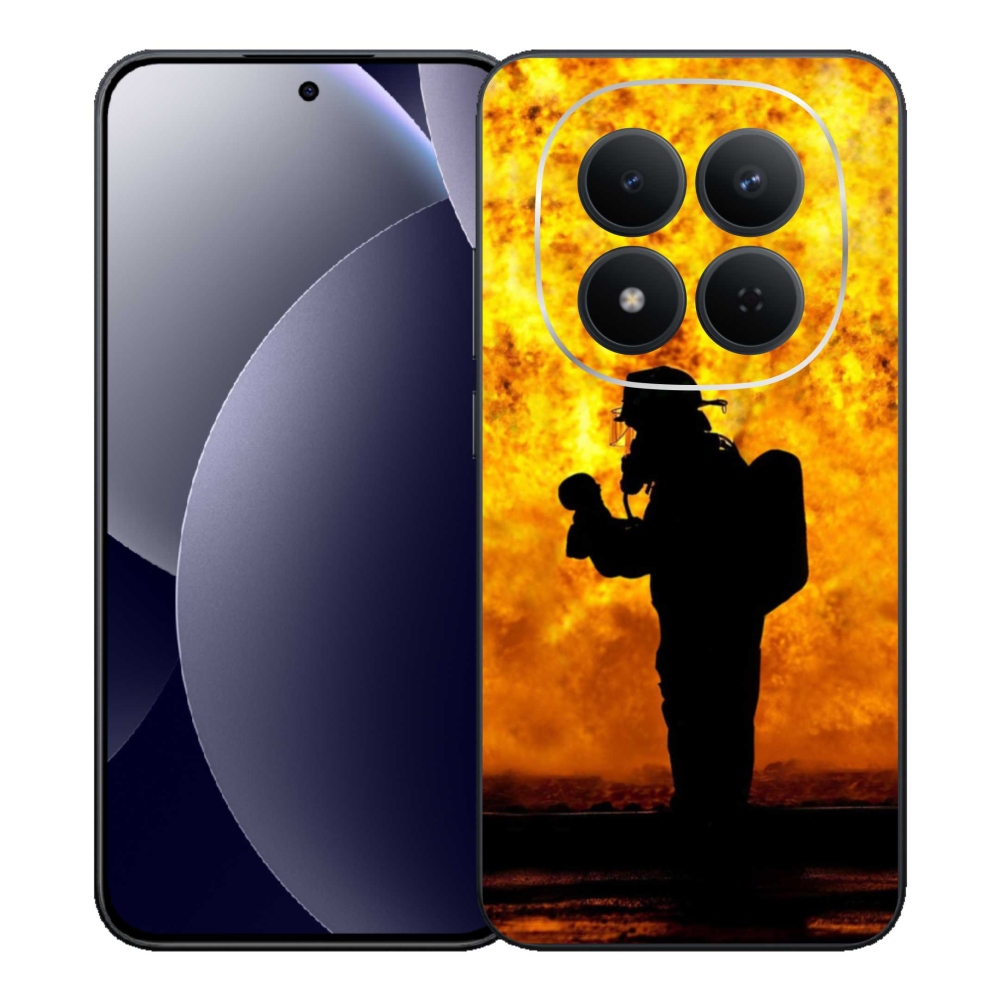 Gélový kryt mmCase na Xiaomi Redmi Note 15 Pro 5G - hasič
