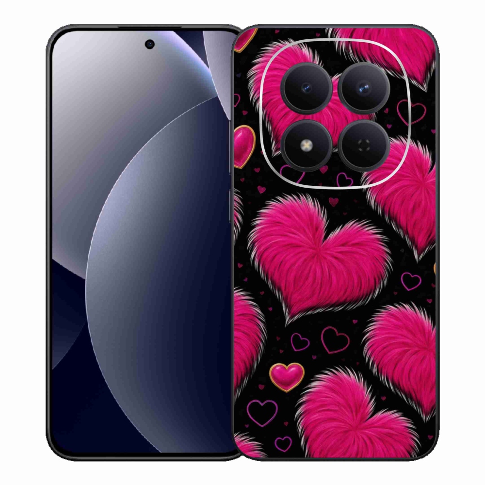 Gélový kryt mmCase na Xiaomi Redmi Note 15 Pro 5G - hebké srdce