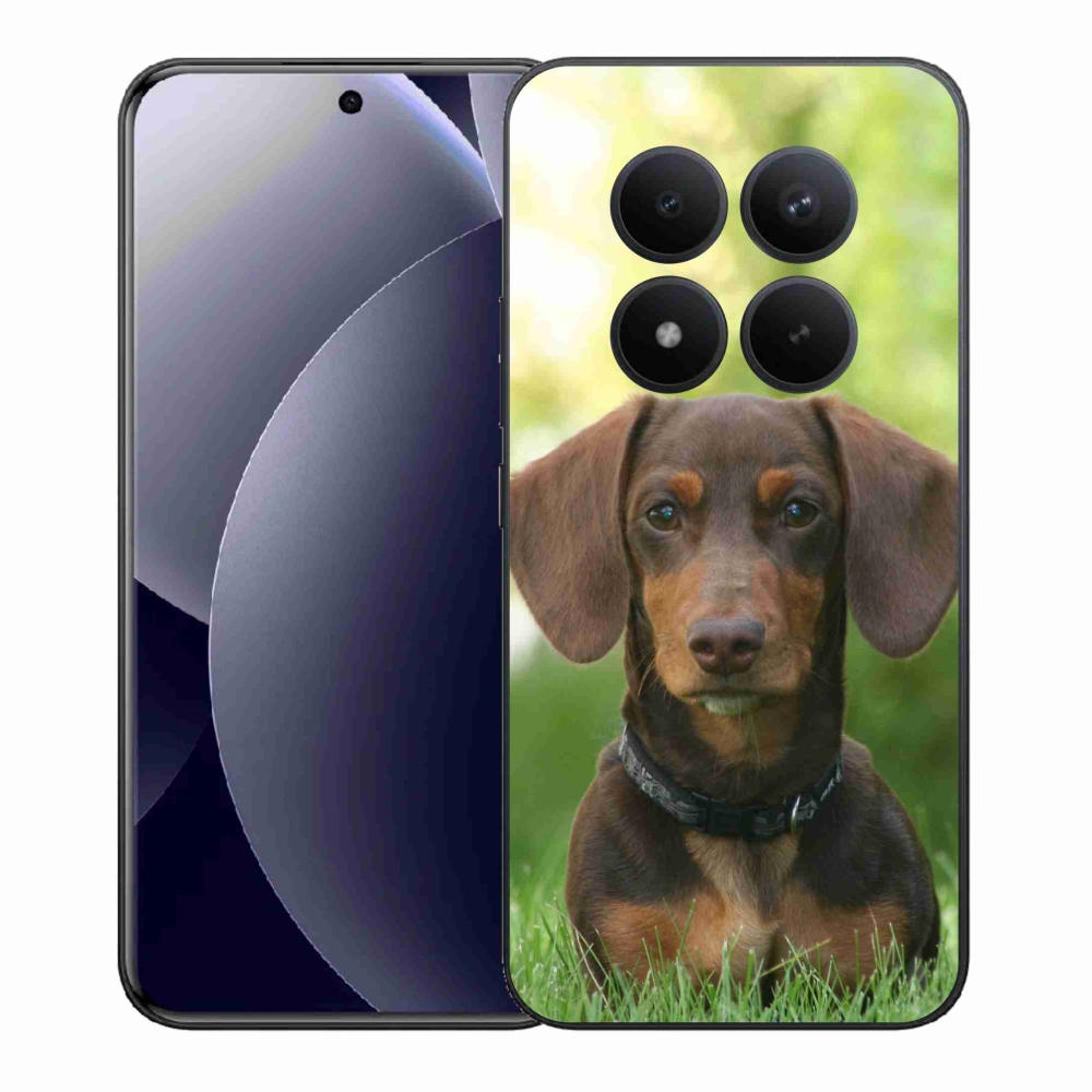 Gélový kryt mmCase na Xiaomi Redmi Note 15 Pro+ 5G/Xiaomi Poco M8 Pro 5G - hnedý jazvečík