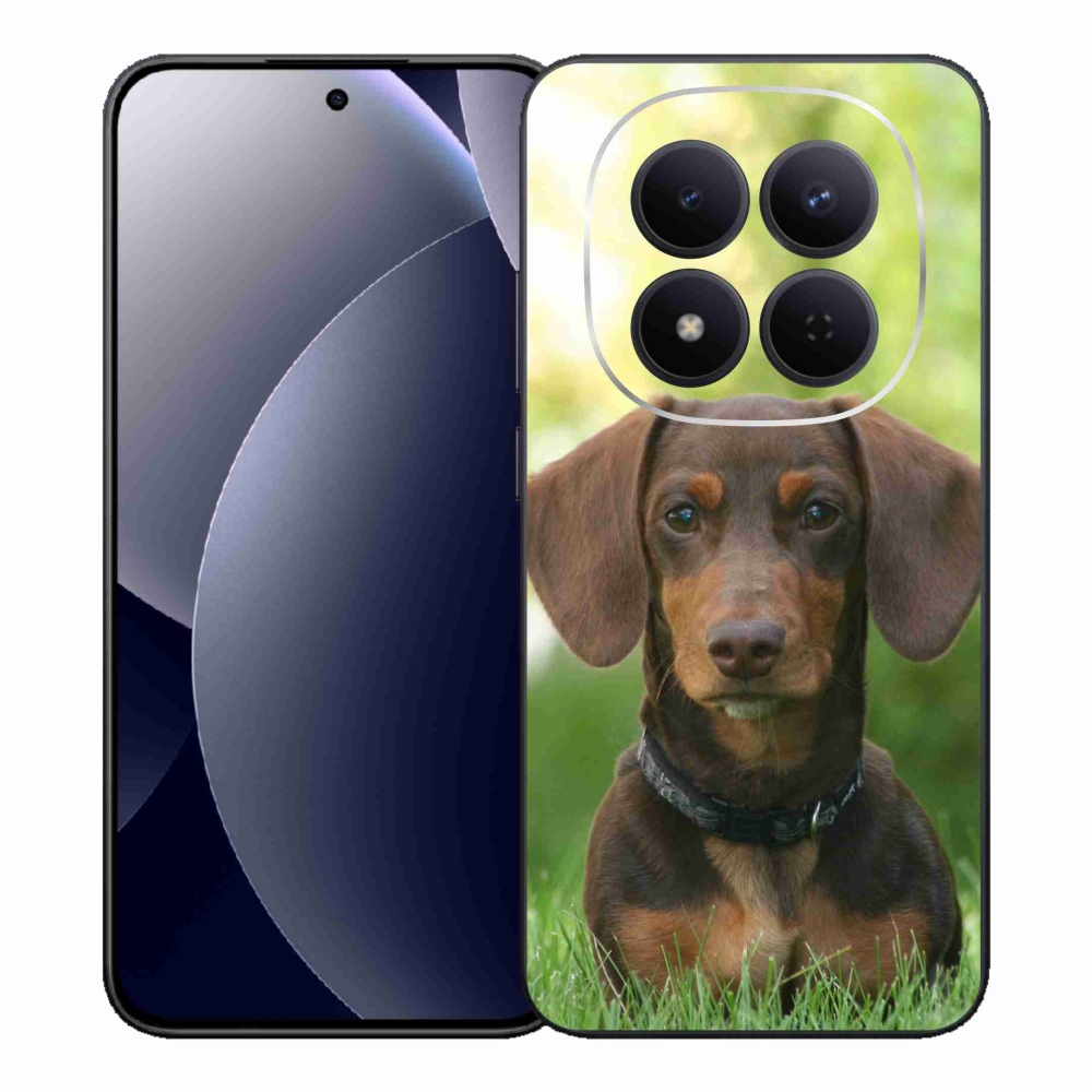 Gélový kryt mmCase na Xiaomi Redmi Note 15 Pro 5G - hnedý jazvečík