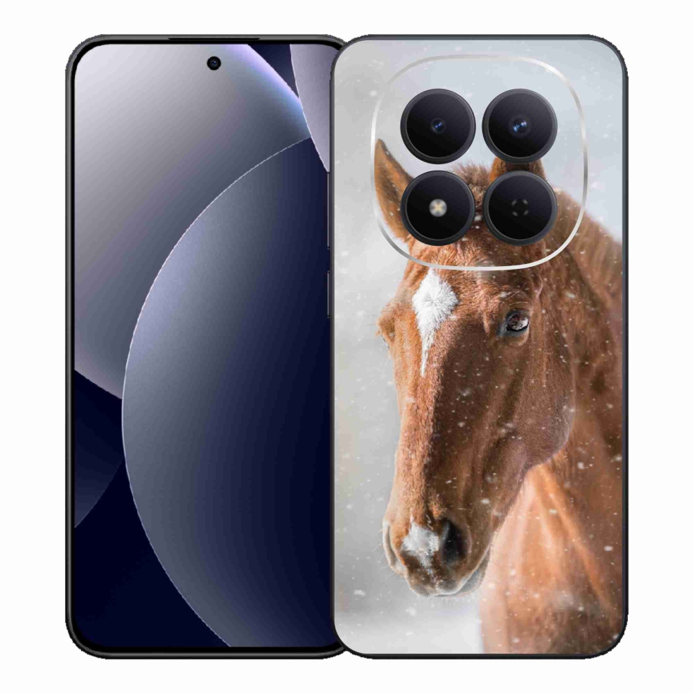 Gélový kryt mmCase na Xiaomi Redmi Note 15 Pro 5G - hnedý kôň 2