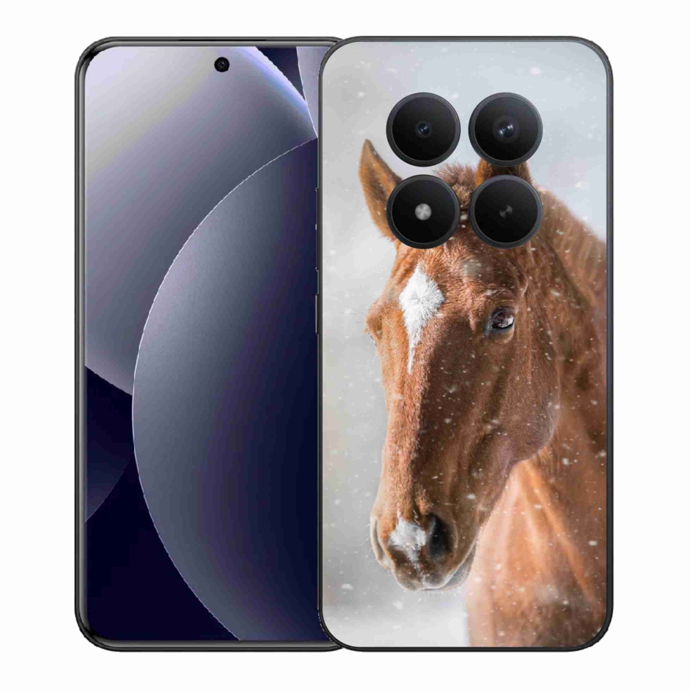 Gélový kryt mmCase na Xiaomi Redmi Note 15 Pro+ 5G/Xiaomi Poco M8 Pro 5G - hnedý kôň 2