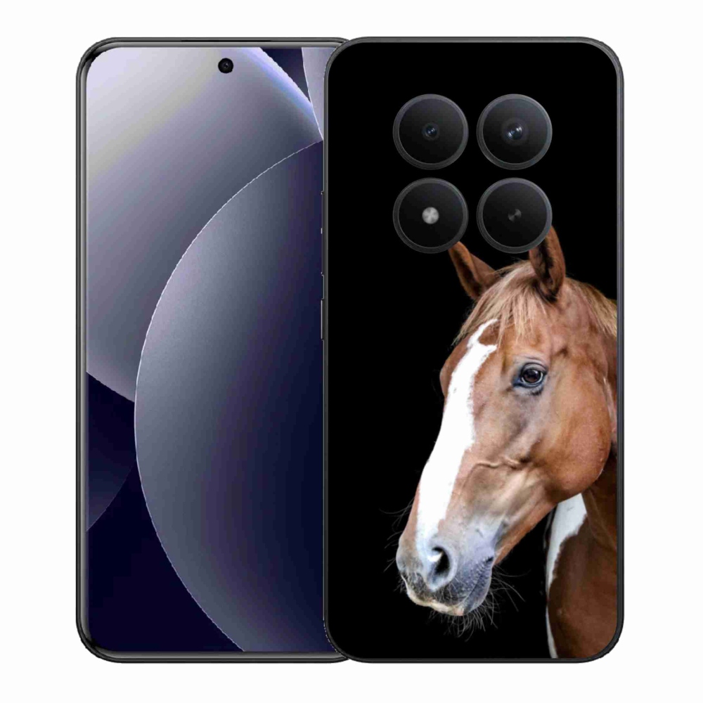 Gélový kryt mmCase na Xiaomi Redmi Note 15 Pro+ 5G/Xiaomi Poco M8 Pro 5G - hnedý kôň 3