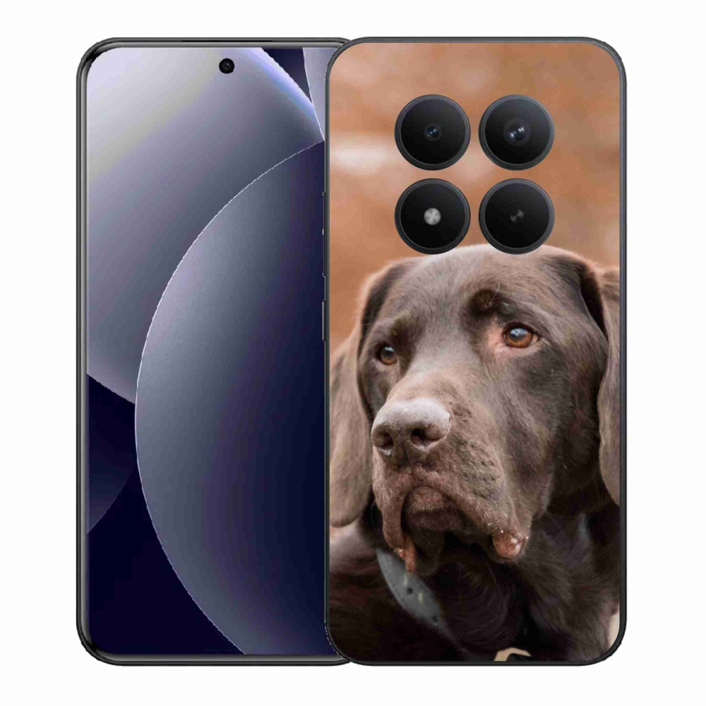 Gélový kryt mmCase na Xiaomi Redmi Note 15 Pro+ 5G/Xiaomi Poco M8 Pro 5G - hnedý labrador