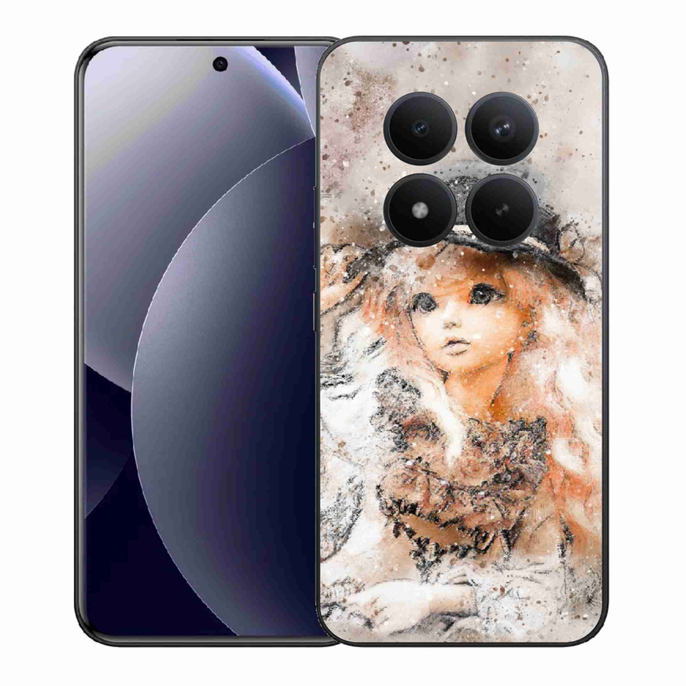 Gélový kryt mmCase na Xiaomi Redmi Note 15 Pro+ 5G/Xiaomi Poco M8 Pro 5G - dievčatko s klobúkom