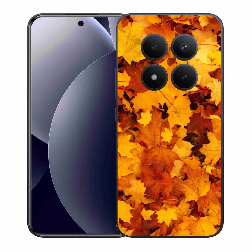 Gélový kryt mmCase na Xiaomi Redmi Note 15 Pro+ 5G/Xiaomi Poco M8 Pro 5G - javorové listy
