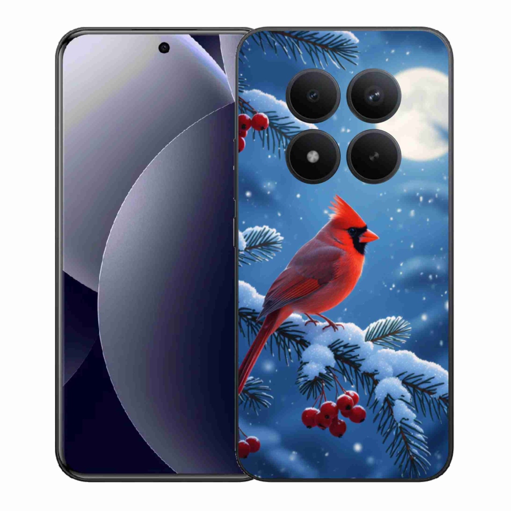 Gélový kryt mmCase na Xiaomi Redmi Note 15 Pro + 5G - kardinál červený