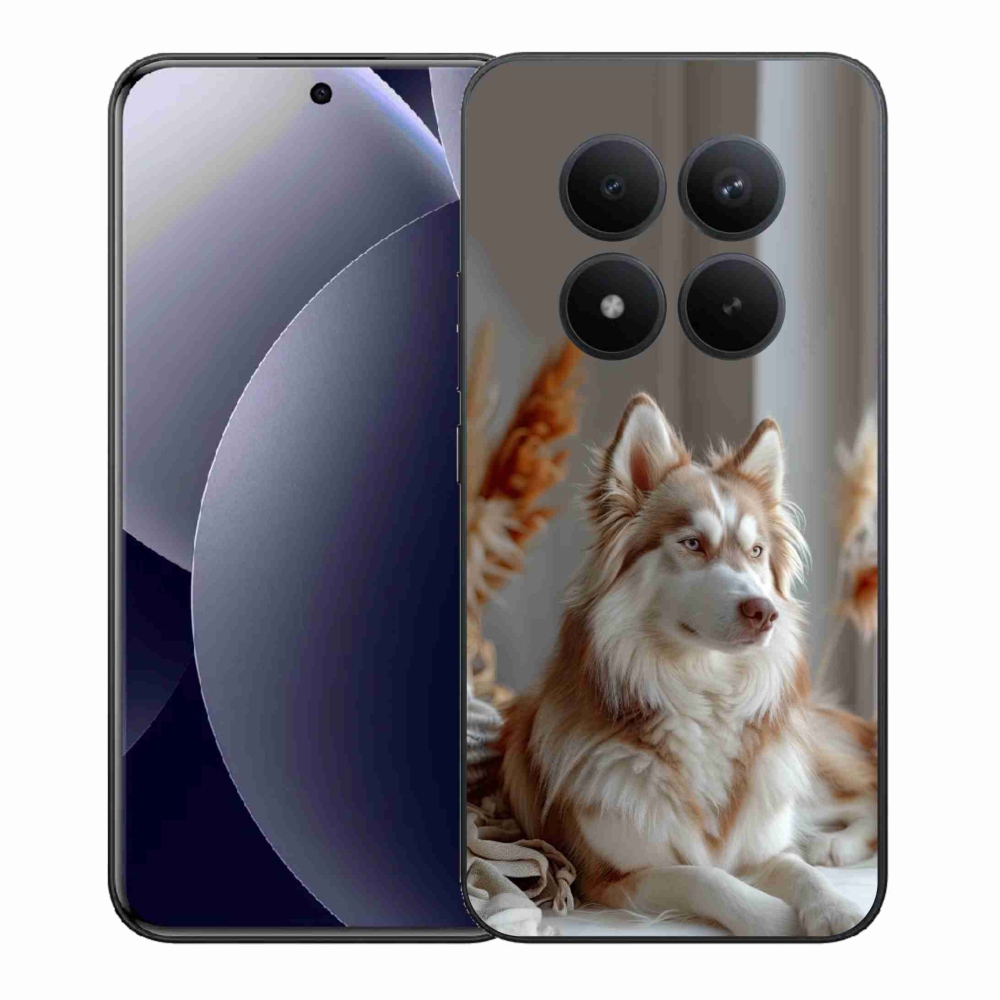 Gélový kryt mmCase na Xiaomi Redmi Note 15 Pro + 5G - pokojný sibírsky husky