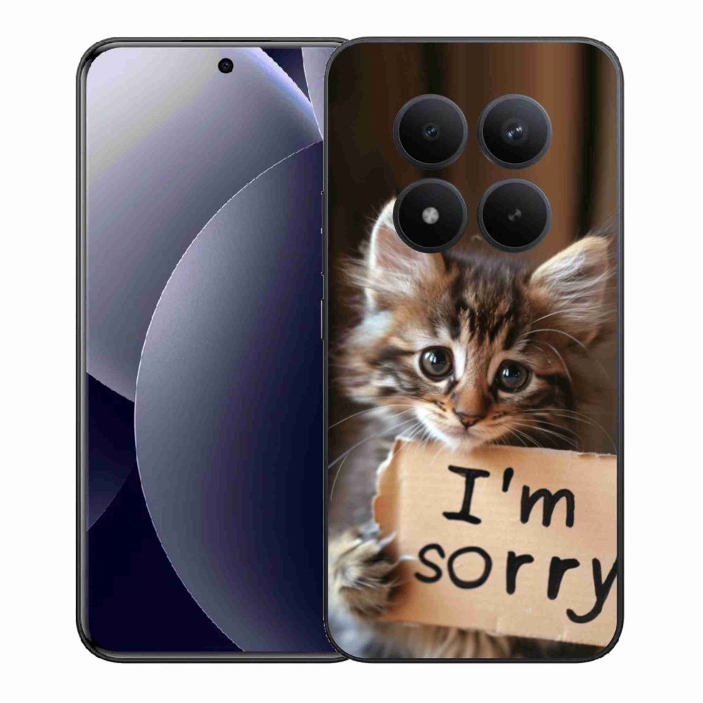 Gélový kryt mmCase na Xiaomi Redmi Note 15 Pro+ 5G/Xiaomi Poco M8 Pro 5G - mačacie ospravedlnenie