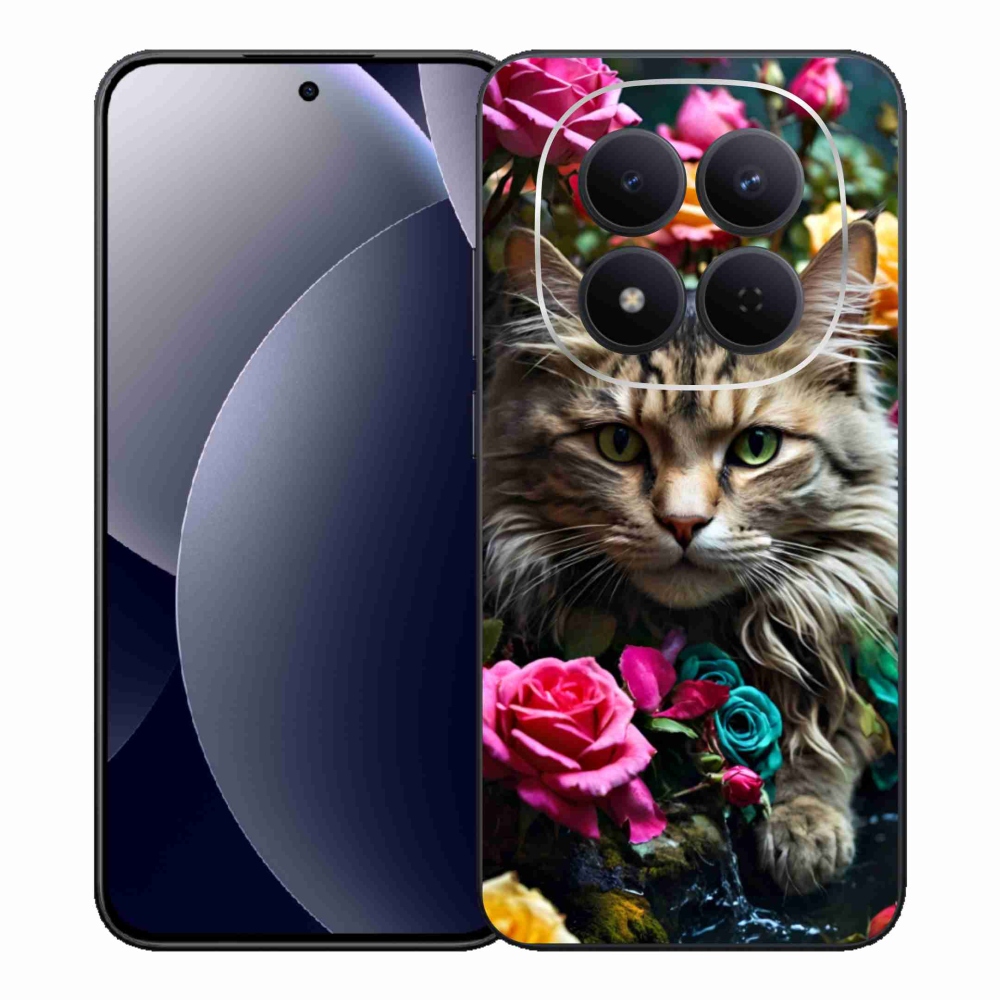 Gélový kryt mmCase na Xiaomi Redmi Note 15 Pro 5G - mačacie pohľad 2