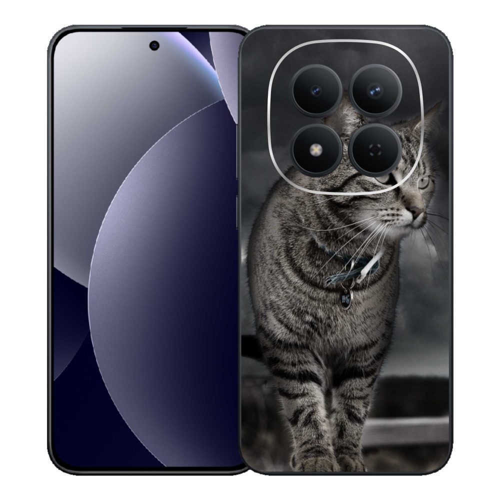 Gélový kryt mmCase na Xiaomi Redmi Note 15 Pro 5G - mačka