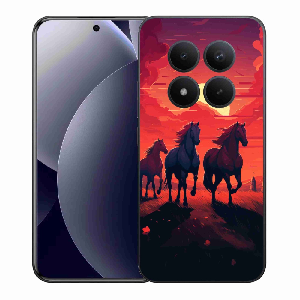 Gélový kryt mmCase na Xiaomi Redmi Note 15 Pro+ 5G/Xiaomi Poco M8 Pro 5G - kone a západ slnka