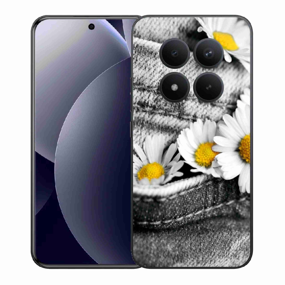 Gélový kryt mmCase na Xiaomi Redmi Note 15 Pro+ 5G/Xiaomi Poco M8 Pro 5G - margaréty