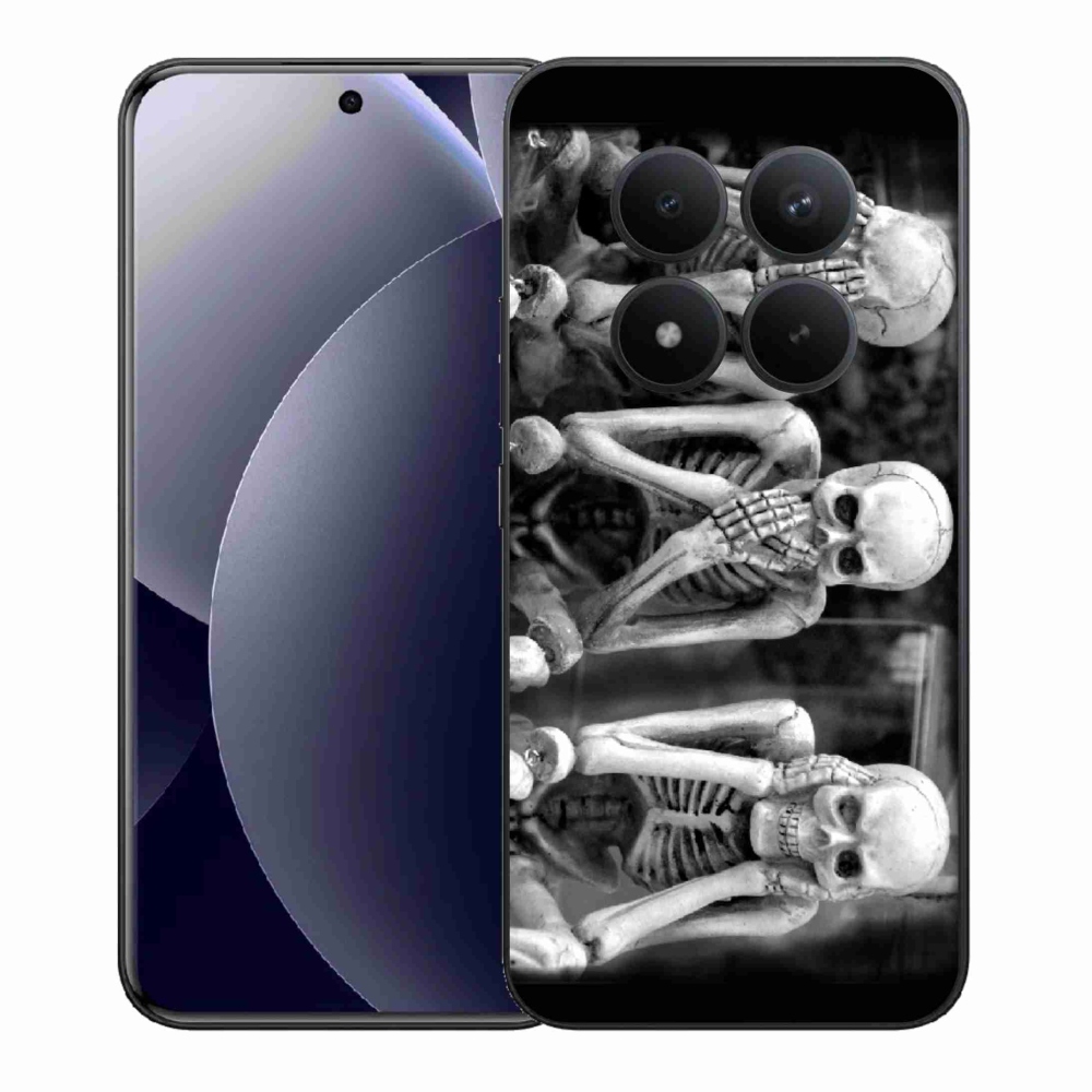 Gélový kryt mmCase na Xiaomi Redmi Note 15 Pro+ 5G/Xiaomi Poco M8 Pro 5G - kostlivci