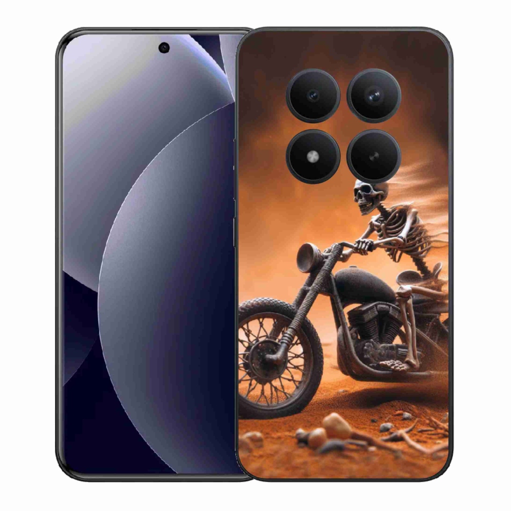 Gélový kryt mmCase na Xiaomi Redmi Note 15 Pro+ 5G/Xiaomi Poco M8 Pro 5G - kostra na motorke