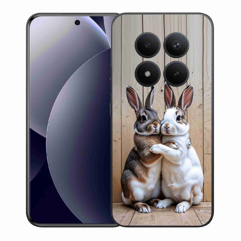 Gélový kryt mmCase na Xiaomi Redmi Note 15 Pro+ 5G - králičie pár
