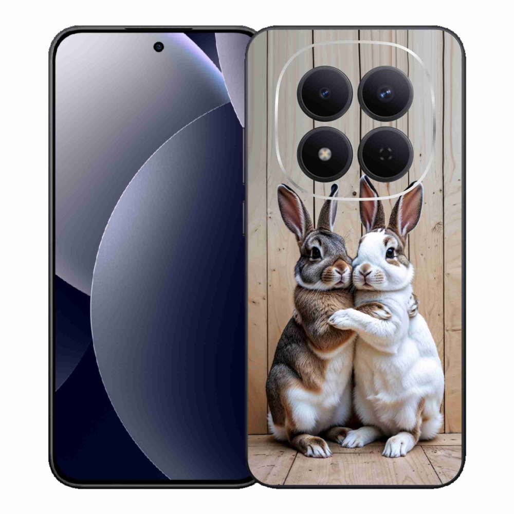 Gélový kryt mmCase na Xiaomi Redmi Note 15 Pro 5G - králičie pár