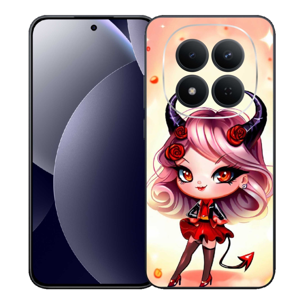 Gélový kryt mmCase na Xiaomi Redmi Note 15 Pro 5G - kreslená čertica