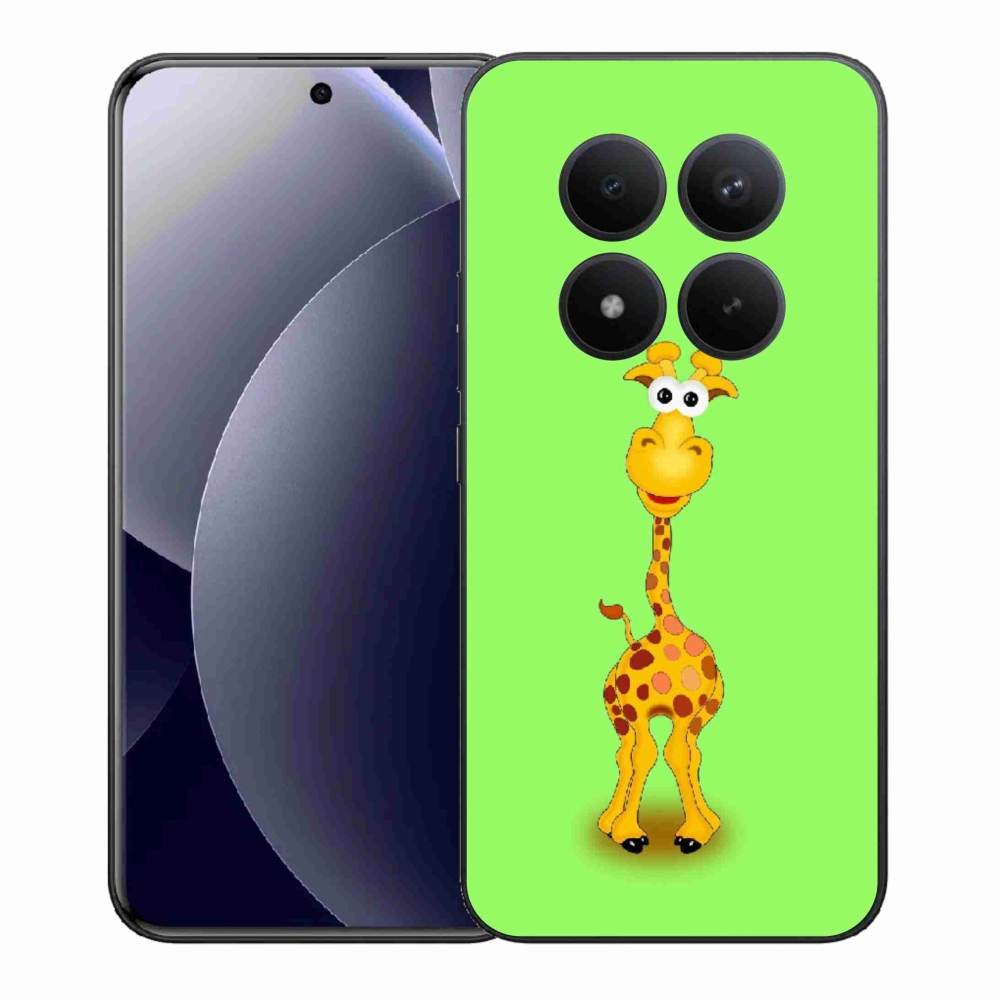 Gélový kryt mmCase na Xiaomi Redmi Note 15 Pro+ 5G/Xiaomi Poco M8 Pro 5G - kreslená žirafa