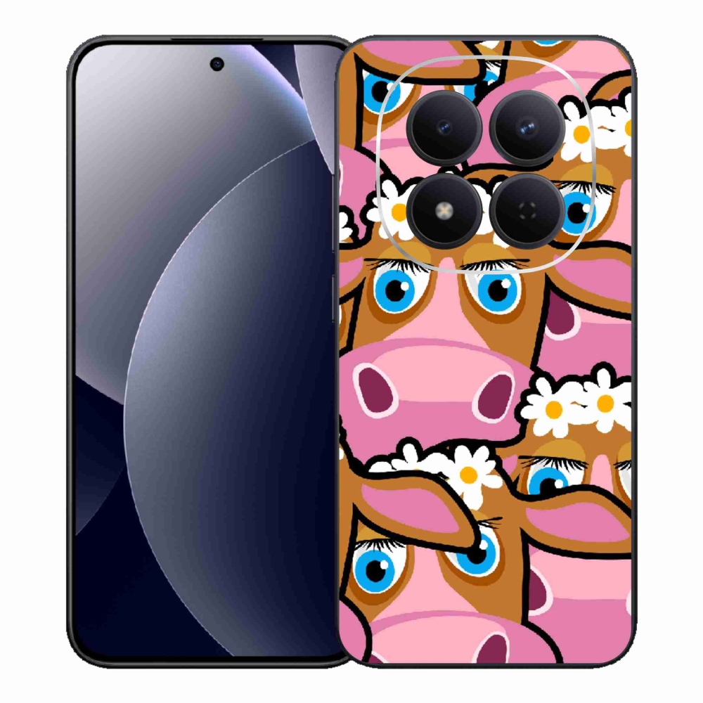Gélový kryt mmCase na Xiaomi Redmi Note 15 Pro 5G - kreslené kravičky