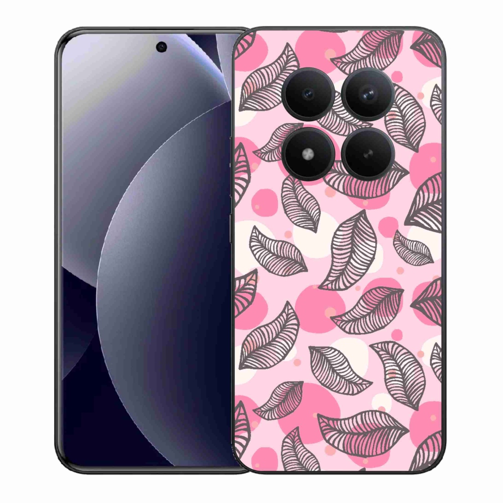 Gélový kryt mmCase na Xiaomi Redmi Note 15 Pro+ 5G/Xiaomi Poco M8 Pro 5G - kreslené padajúce listy