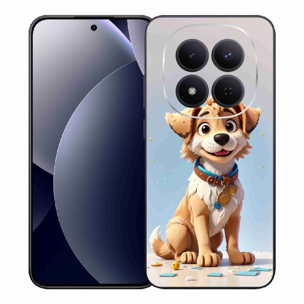 Gélový kryt mmCase na Xiaomi Redmi Note 15 Pro 5G - kreslené šteňa