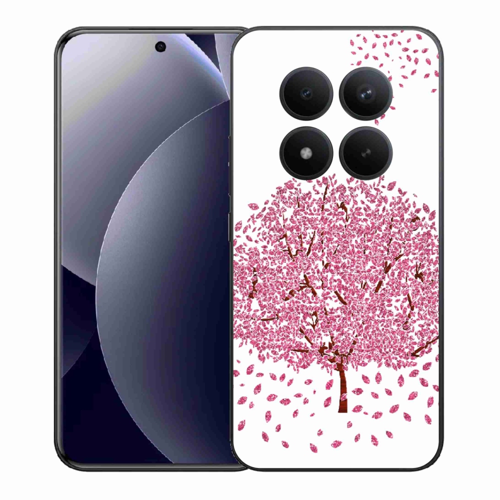 Gélový kryt mmCase na Xiaomi Redmi Note 15 Pro+ 5G/Xiaomi Poco M8 Pro 5G - kreslený strom s listami