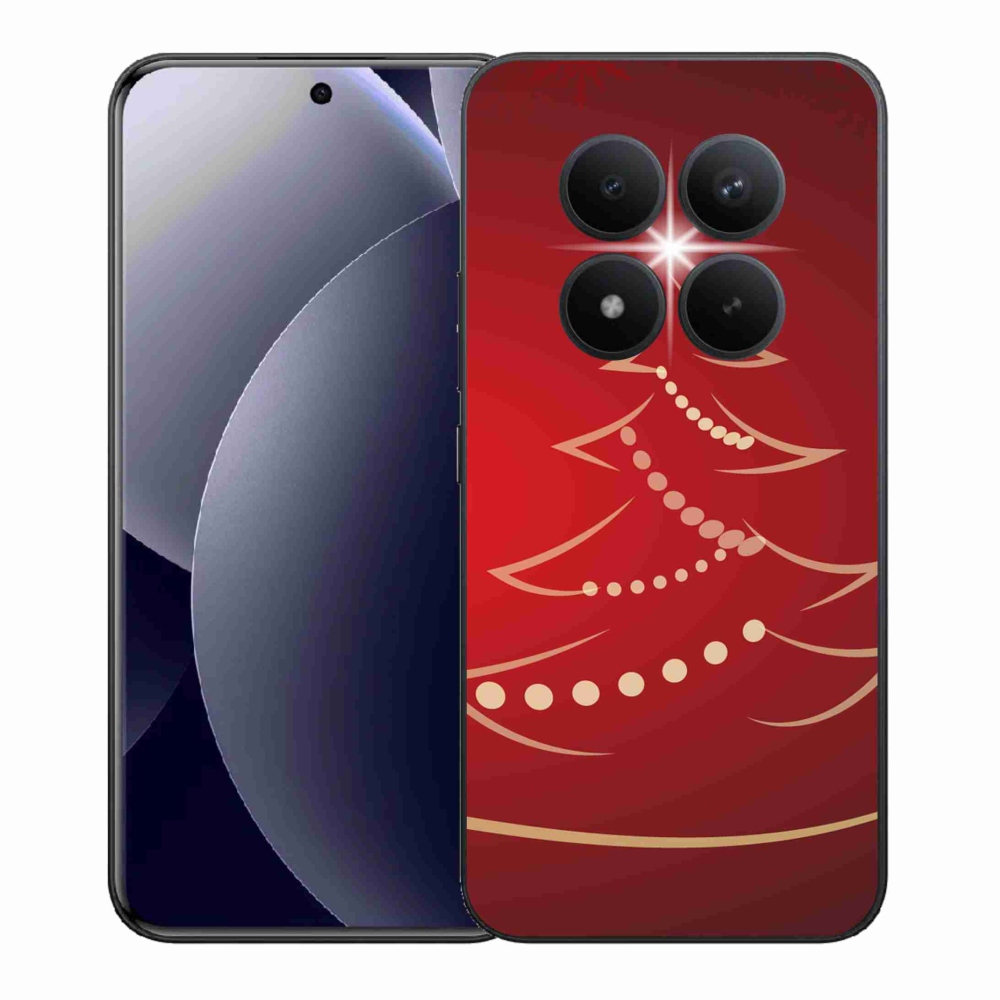 Gélový kryt mmCase na Xiaomi Redmi Note 15 Pro+ 5G/Xiaomi Poco M8 Pro 5G - kreslený vianočný stromček